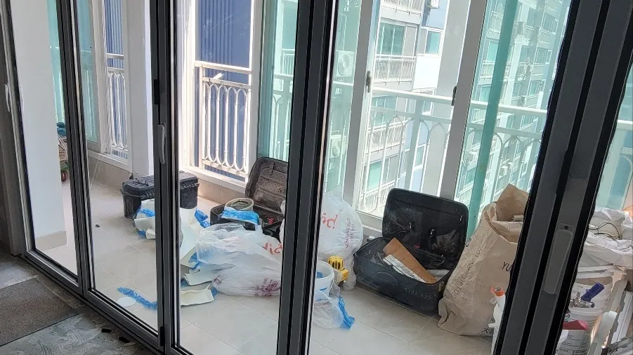 성동 단열폴딩도어 시공 사례